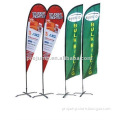 2012 portable outdoor advertising tear drop flag